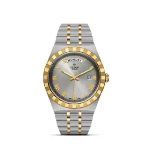Tudor Tudor Royal M28603-0001 41mm Yellow gold and Stainless steel Silver