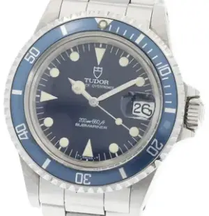Tudor Tudor Submariner 79090 39mm Stainless steel Blue