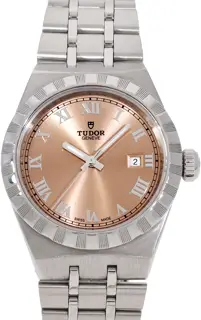 Tudor Tudor Royal 28300 28mm Stainless steel Pink