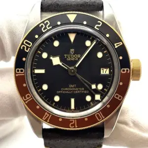 Tudor Tudor Black Bay GMTS&G 41mm Rootbeer Leather Strap 79833MN Box & Papers 2023