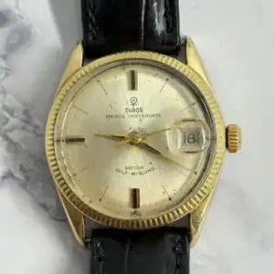 Tudor Tudor Prince 7964 34mm Yellow gold Silver