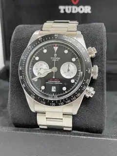 Tudor Tudor Black Bay Chrono M79360N 41mm Stainless steel Black