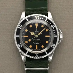 Tudor Tudor SubmarinerRef. 7016/0 'U.S. Navy' Owned Unpolished W Service Papers