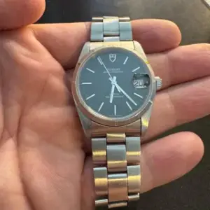 Tudor Tudor Prince 74010 34mm Stainless steel Black