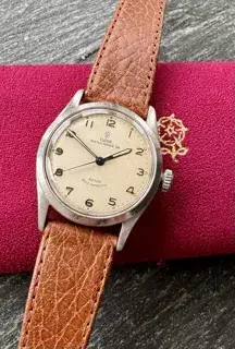 Tudor Tudor Prince 7909 34mm Stainless steel White and Cream