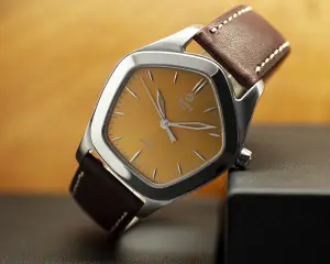 Tzoumy Pentagon-Shaped Watch