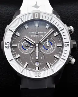 Ulysse Nardin Ulysse Nardin Diver 1503-170LE-1A-GW/3A 44mm Titanium Gray