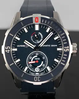 Ulysse Nardin Ulysse Nardin Diver 1183-170-3/93 44mm Titanium Blue
