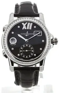 Ulysse Nardin Ulysse Nardin Executive 3343-222B/30-02 38mm Stainless steel Black