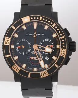 Ulysse Nardin Ulysse Nardin Marine 353-90 45.8mm Stainless steel Black
