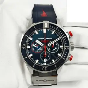 Ulysse Nardin Ulysse Nardin Diver 1503-170LE-3/93-HAMMER 44mm Titanium Blue