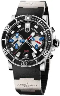 Ulysse Nardin Ulysse Nardin Maxi Marine Diver 8003-102-3/92 42.5mm Stainless steel Black