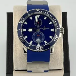 Ulysse Nardin Ulysse Nardin Maxi Marine 260-32-3A 43mm White gold Blue
