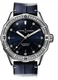 Ulysse Nardin Ulysse Nardin Diver 8163-182B.1/13 39mm Stainless steel Blue