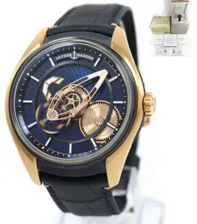 Ulysse Nardin Ulysse Nardin Freak 2305-270LE-3AE-BLUE 43mm Rose gold Blue