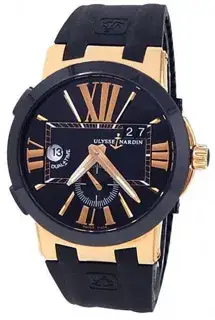 Ulysse Nardin Ulysse Nardin Executive 246-00-3/42 12.5mm Rose gold Black and Golden