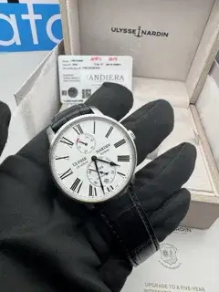 Ulysse Nardin Ulysse Nardin Marine 1183-310-3/40 14mm Stainless steel White
