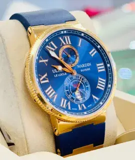 Ulysse Nardin Ulysse Nardin Maxi Marine 266-67-3/43 43mm Rose gold Blue
