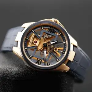 Ulysse Nardin Ulysse Nardin Executive 3716-260-3/03 42mm Rose gold and Titanium Golden