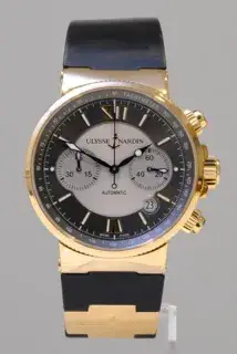 Ulysse Nardin Ulysse Nardin Maxi Marine 356-66/319 41mm Rose gold Gray