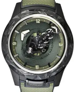Ulysse Nardin Ulysse Nardin Freak 2403-500-8A/3A 44mm Titanium and DLC Green