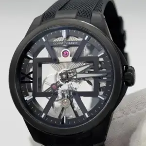 Ulysse Nardin Ulysse Nardin Executive 3713-260-3/BLACK 42mm Titanium and PVD Black · 3713-260-3/BLACK