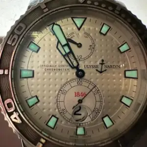 Ulysse Nardin Ulysse Nardin Maxi Marine Diver 263-33-3 42.5mm Stainless steel Silver