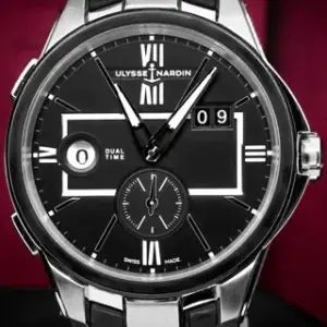 Ulysse Nardin Ulysse Nardin Executive 243-00-3/42 42mm Stainless steel Black
