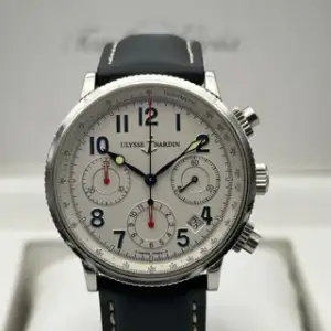 Ulysse Nardin Ulysse Nardin Marine Chronograph 353-22 38mm Stainless steel White