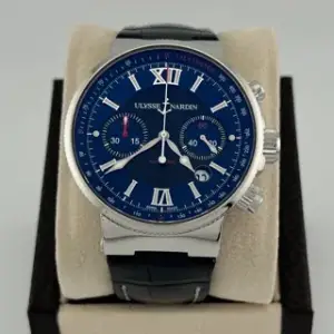 Ulysse Nardin Ulysse Nardin Maxi Marine 41mm Stainless steel Blue