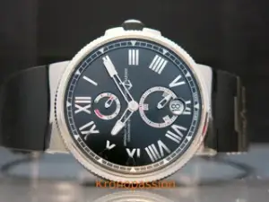 Ulysse Nardin Ulysse Nardin Marine 1183-122-3/42 45mm Stainless steel Black