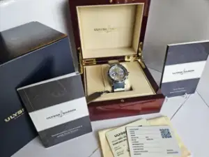 Ulysse Nardin Ulysse Nardin Maxi Marine 8003-102 3/91 41mm Stainless steel Silver