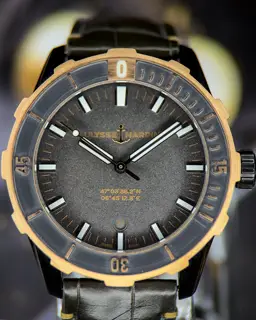 Ulysse Nardin Ulysse Nardin Diver 8163-175/GREY-5N 42mm Stainless steel and PVD Gray