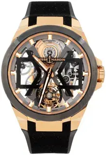 Ulysse Nardin Ulysse Nardin Executive 1725-400/02 45mm Rose gold clear