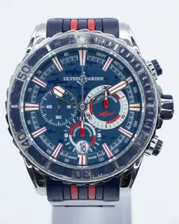 Ulysse Nardin Ulysse Nardin Diver 1503-151LE-3/93-HAMMER 44mm Stainless steel Blue