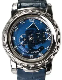 Ulysse Nardin Ulysse Nardin Freak 020-81 44.5mm White gold Blue