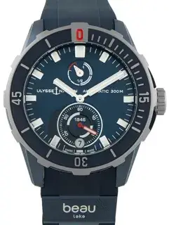 Ulysse Nardin Ulysse Nardin Marine 1183-170LE-3A-BEAU 3mm Titanium Blue