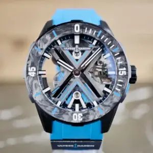 Ulysse Nardin Ulysse Nardin Diver 3723-170-2B/3A 44mm Titanium and DLC Black