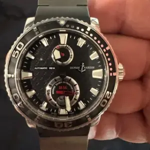 Ulysse Nardin Ulysse Nardin Maxi Marine Diver 263-33-3C/82 42.5mm Stainless steel Black