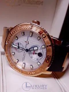 Ulysse Nardin Ulysse Nardin Maxi Marine 266-58 40mm Rose gold Silver