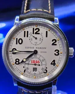 Ulysse Nardin Ulysse Nardin Marine 263-22 38mm Stainless steel Silver