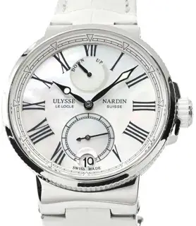 Ulysse Nardin Ulysse Nardin Marine Chronometer 1183-160/40 Stainless steel Silver