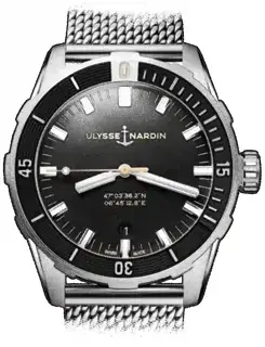 Ulysse Nardin Ulysse Nardin Diver 8163-175-7MIL/92 42mm Stainless steel Black