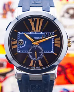 Ulysse Nardin Ulysse Nardin Executive 243-00-3/43 43mm Stainless steel Blue