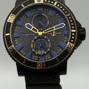 Ulysse Nardin Ulysse Nardin Diver Black Sea 263-92LE-3C/923-RG 46mm Stainless steel Black