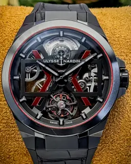 Ulysse Nardin Ulysse Nardin Executive 1723-400/BLACK 45mm Titanium and PVD and DLC