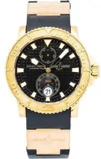 Ulysse Nardin Ulysse Nardin Maxi Marine Diver 43mm Yellow gold Black