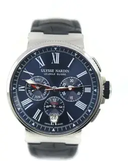 Ulysse Nardin Ulysse Nardin Marine Chronograph 1533-150 43mm Stainless steel