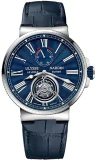 Ulysse Nardin Ulysse Nardin Marine 1283-181/E3 43mm Stainless steel Blue