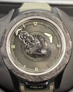 Ulysse Nardin Ulysse Nardin Freak 2403-500-8A 44mm Carbon fiber Green